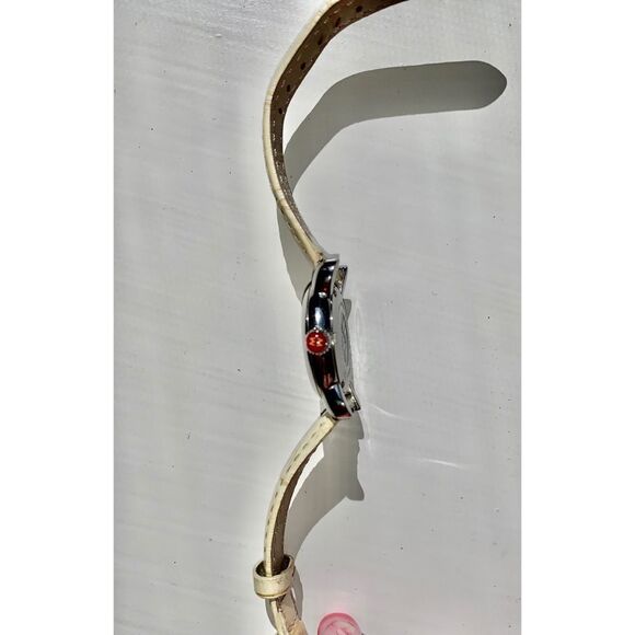 Genuine Michele Swiss mini CSX watch 12mm bone - Picture 8 of 8